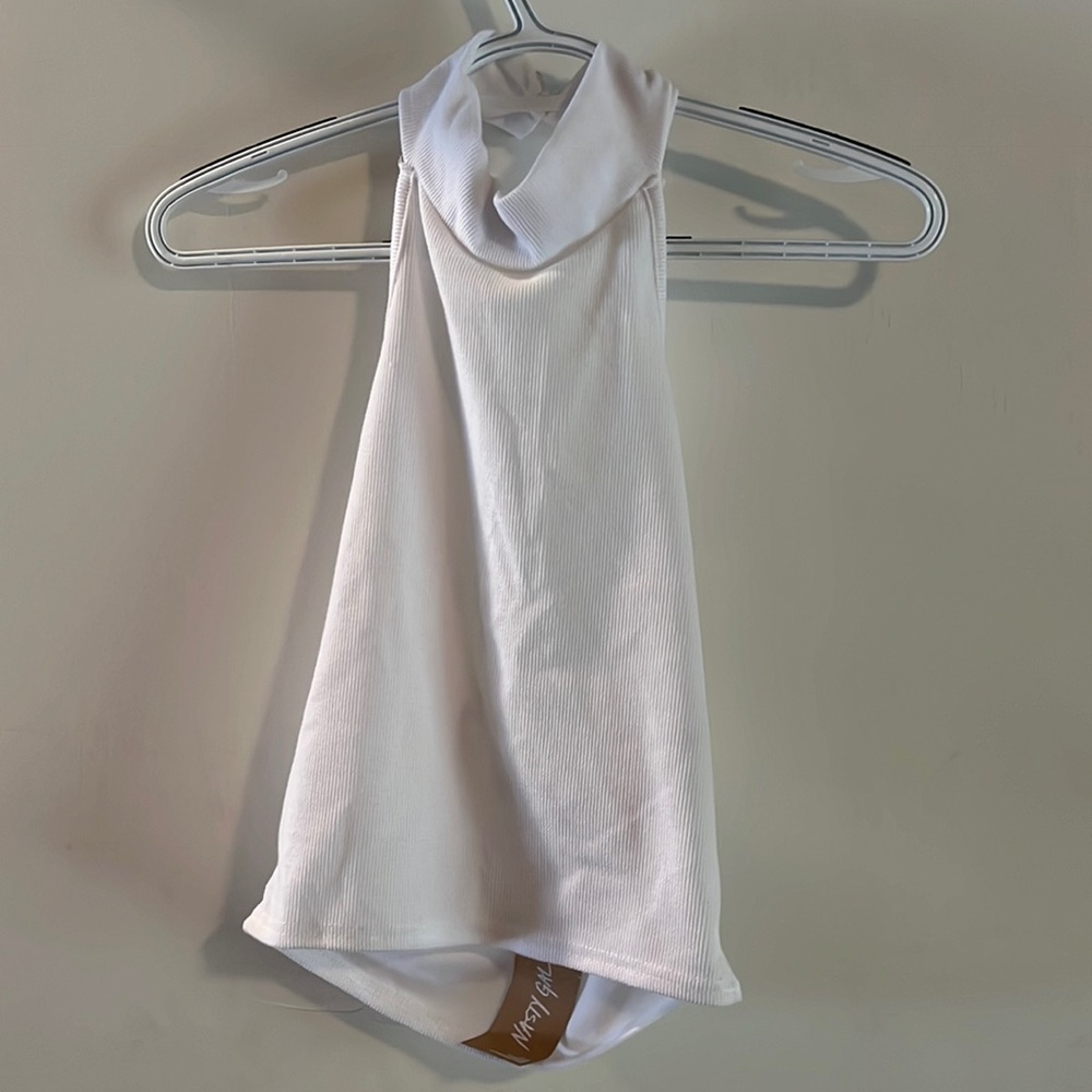 White crop top from Nasty Gal … new with tags